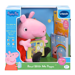 VTech Peppa Pig Read with Me Peppa  Pink