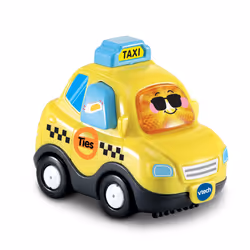 VTech Toet Toet Auto's - Ties Taxi, 1 yr(s), Sounding, AAA, Plastic, Multicolour