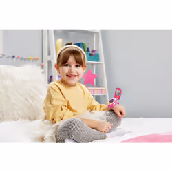 Gabby's Dollhouse Time to Get Tiny Watch, Official Gabby's Dollhouse Watch with Stopwatch, Timer and Alarm Clock, Interactive Toy, Gift for Kids 3, 4,