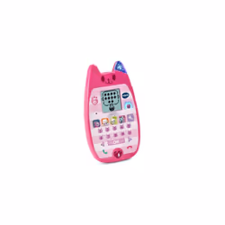 Gabby's Dollhouse A Meow-Zing Phone, Official Gabby's Dollhouse Toy, Interactive Role Play Phone, Toy Phone with Voice Activa ...