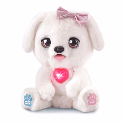 VTech KIDIFRIENDS KISSKISS, MON TOUTOU BISOUS, 3 yr(s), Boy/Girl, 290 mm, 820 g, White