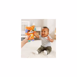 Baby Peek-a-Boo Paws, Interactive Peek-A-Boo Toy with Soothing Nature Sounds, Songs & Melodies, Soft Sensory Kitty, Gift for Babies 10, 12, 18, 24