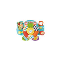 Baby Beep Beep Baby Driver, Steering Wheel Toy with Activities, Songs & Phrases, 6 Interactive Buttons, Manipulative