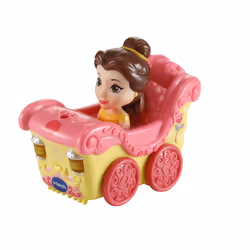 Toot-Toot Drivers Belle's Enchanted Carriage, Official Disney Princess Pretend Play Vehicle with Lights, Phrases and Songs, I ...