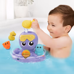 VTech Baby MA PIEUVRE TOUPIE DE BAIN Multicolour