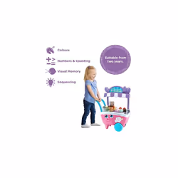 LeapFrog 600753 Scoop & Learn Ice Cream Cart, Pink