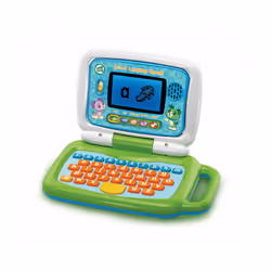 Leap Frog 2-in-1 LeapTop Touch Laptop?Learn Number, letters, Animal Facts?+2Yrs.
