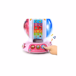 80-601460 Spin and Sing Alphabet Zoo Amazon Exclusive, Pink, Circular Wheel