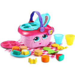 LeapFrog Shapes & Sharing Picnic Basket Pink