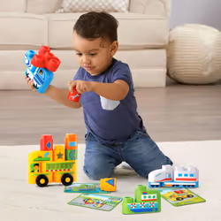 LeapFrog LeapBuilders Soar and Zoom Vehicles Multicolor