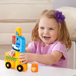 LeapFrog LeapBuilders Soar and Zoom Vehicles Multicolor