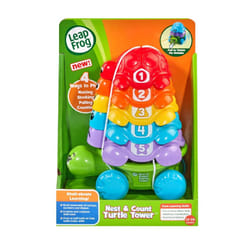 Leapfrog Nest & Count Turtle Tower Pull Along Toy