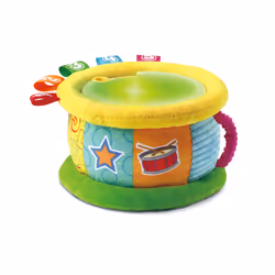 VTech Tambour Lumi Magique, 0.5 yr(s), Fabric, Multicolour