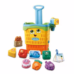 Leapfrog Multicolour Count Along Basket & Scanner Playset