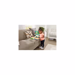 LeapFrog Pal Scout Smarty Paws | Soothing & Sensory Cuddly Toddler Toy with Lights & Music | Suitable for Ages 6 - 36 Months | Green