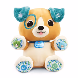 VTech Baby NOUGAT, MON AMI PATTES MAGIQUES, 1 yr(s), Batteries required, AA, Textile, Brown