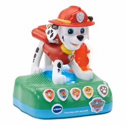 PAW Patrol - Storytime With Marshall, Official PAW Patrol Toy with 4 Stories, Music and Sounds, Night Light and Timer, Gift for Kids 3, 4, 5Plus Years