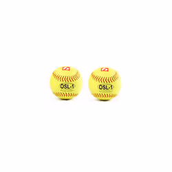 OSL-1 Competition Softball 12 Inches Yellow 2 Pieces