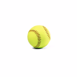 OSL-1 Competition Softball 12 Inches Yellow 2 Pieces