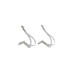 Unisex's Christophe Steel 50 Toe-Clips-Silver, Small/Medium, S/M
