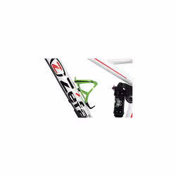 Pulse B2 Bicycle Water Bottle Holder White - Premium and lightweight bottle cage - MTB and road bike bottle cage - Bike bottle cage