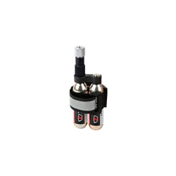 Ez Control CO2 Threaded Cartridges, Seatpost Holder, 16 g - Pack of 2