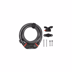 268010 - spiral padlock with combination k-traz c8 comb. 12 mm - 185 cm