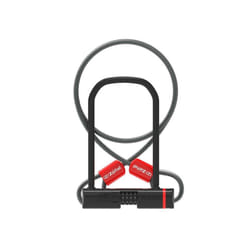 Zefal: K-Traz U13 Combi U-Lock with Cable 230mm- -230MM