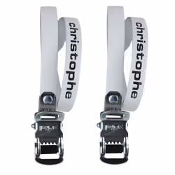 Zefal: Christophe Leather Straps - White