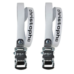 Zefal: Christophe Leather Straps -  White