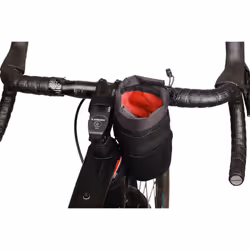 Z Adventure Pouch Handlebar Pouch Bag, Black, 1.1 Litre