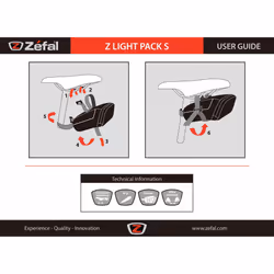 Zefal Z Light Pack Saddlebag, 0.5 L - Small - Additional view 5