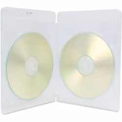 25 x AMARAY VORTEX Eco-Lite Double 3D Clear 2-disc Blu-ray cases in Dragon Trading Packaging