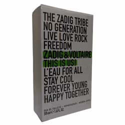 Zadig & Voltaire This Is Us! L'Eau For All 50ml EDT Spray