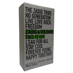 Zadig & Voltaire This Is Us! L'Eau For All 50ml EDT Spray