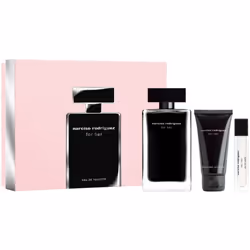 Narciso Rodriguez For Her 100ml EDT Spray / 50ml Body Lotion / 10ml EDT Spray