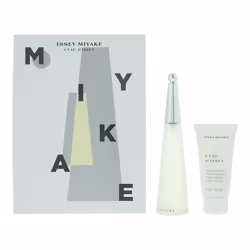 Issey Miyake L'eau D'issey Gift Set 50ml EDT Spray + Body Lotion 50ml