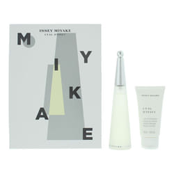 Issey Miyake L'eau D'issey Gift Set 50ml EDT Spray + Body Lotion 50ml