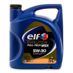 Elf Evolution Full-Tech MSX 5W-30 5l Engine oil 2194904 MERCEDES-BENZ: A-Class, GLC Off-Road, RENAULT: CLIO 2, MEGANE 3 Grandtour