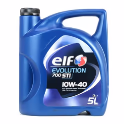 Elf Evolution 700 STI 10W-40 5l Engine oil 2202840 RENAULT: Clio 4, CLIO 2, Kangoo II / Grand Kangoo, NISSAN: Note I, MICRA 5, MICRA 3