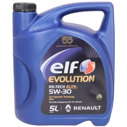 Engine oil; ELF; Evolution R-Tech ELITE; 5W-30 5; for NISSAN, RENAULT, INFINITI, MITSUBISHI, CHEVROLET