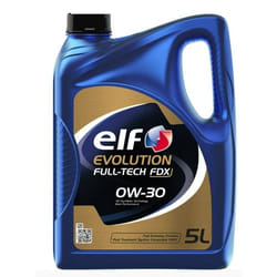 Elf Evolution Full-Tech FDX 0W-30 5l Engine oil 2225542 FORD: FIESTA 6, Mondeo 5, Transit Custom V362 Van, TOYOTA: Yaris III Hatchback
