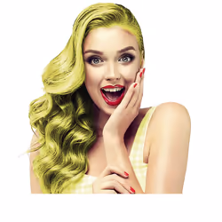 SIXTY’S Color hair color #yellow sunrise
