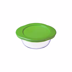Hermetic Lunch Box Pyrex C&F Transparent Borosilicate Glass