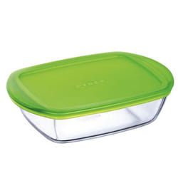 Pyrex PYRG4CRC28H food storage container Rectangular Box Green, Transparent 1 pc(s)