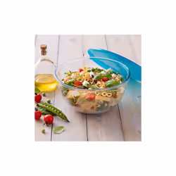 Pyrex - 2L Bowl With Lid from Borosilicate Glass Stain Resistant - Additional view 5
