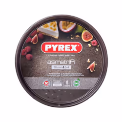 Pyrex AsimetriA Springform Cake Pan Non Stick Coating 20cm Brown