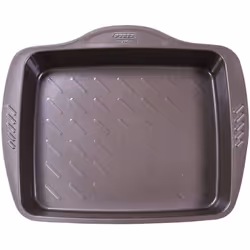 Pyrex AsimetriA Rectangular Roaster Easy Grip Non Stick 40cm Brown
