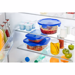 Pyrex Food Storage Container, Blue, 21 x 21 x 8 cm - Additional view 6