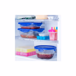 Pyrex - Cook & go - Boîte Ronde en Verre avec Couvercle Hermétique et Étanche Ø 20 cm - Cuisinez au Four, Conservez et Emportez - Additional view 4
